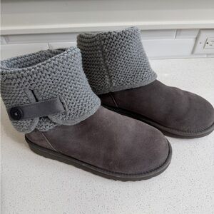 UGG Gray Winter & Rain Boots
